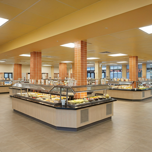 Central dining hall
