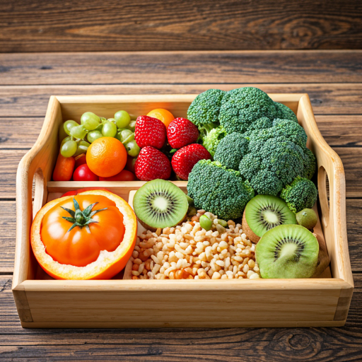 Healthy organic meals